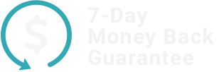 7 day money-back guarantee